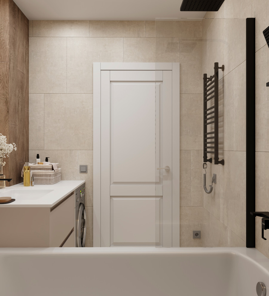 Квартира минимализм для небольшой семьи