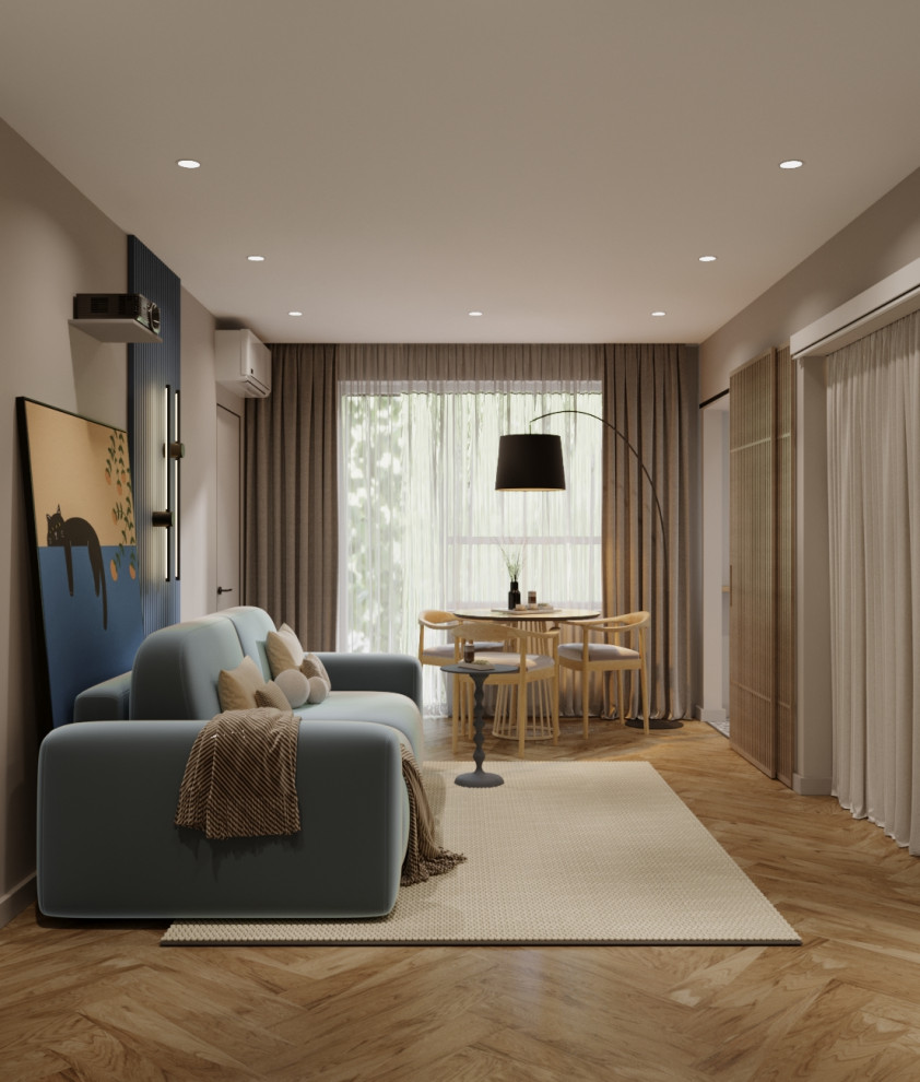 Кухня-гостиная