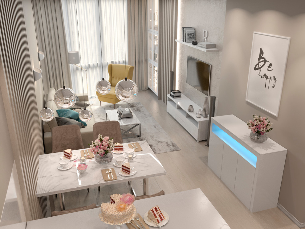 Обложка проекта: проект ьрехкомнатной квартиры