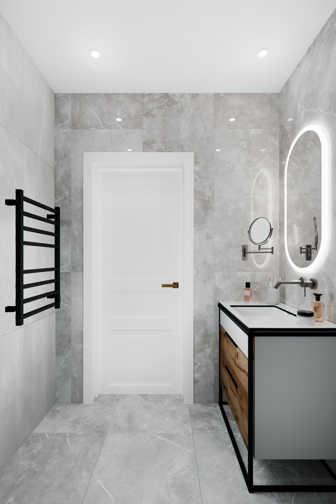 Душевая на стадии реализации