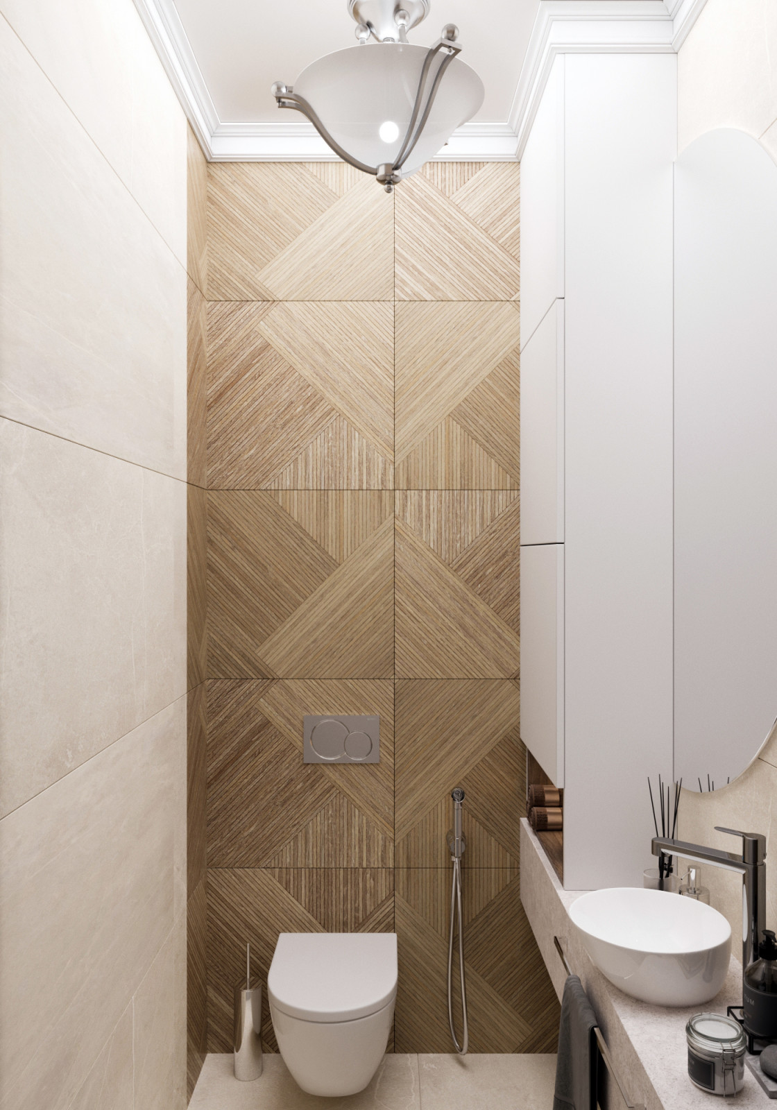 Квартира в Коммунарке "Светлая меланхолия" - 76,75 кв.м.