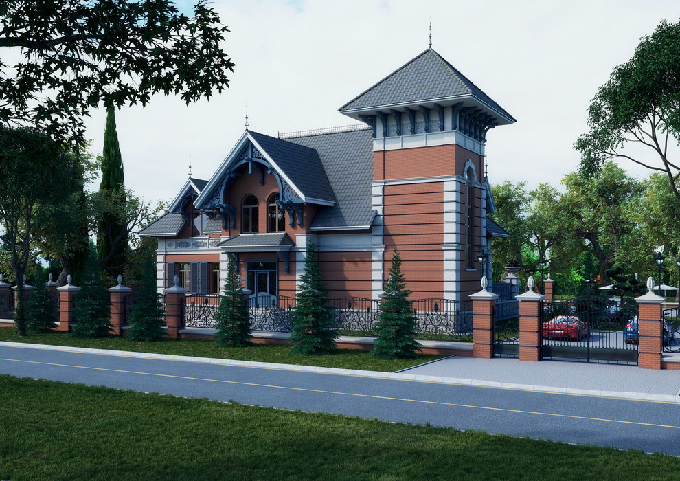 дом в русском стиле