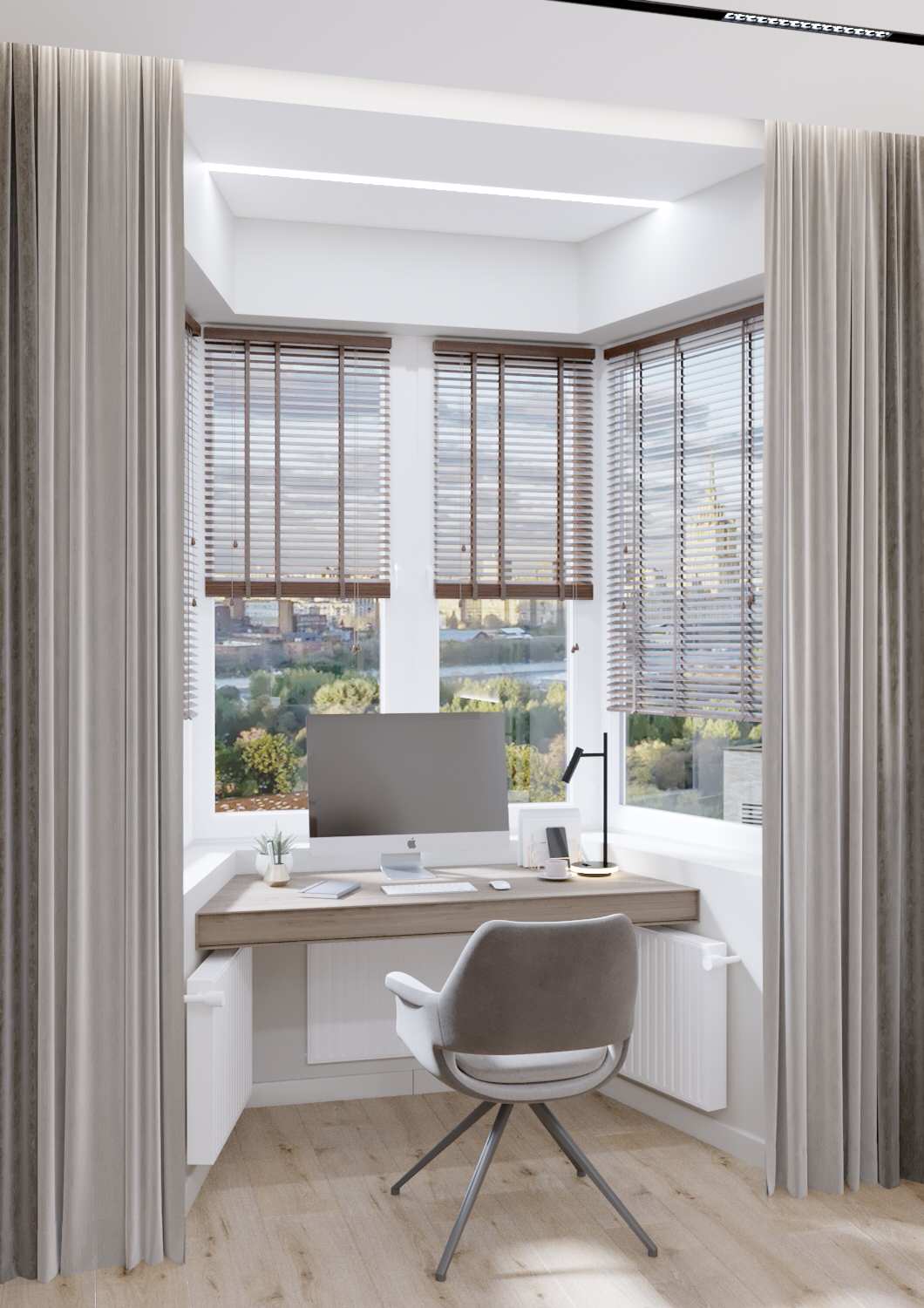 ЖК ЗилАрт дизайн интерьера для семьи из двух человек.