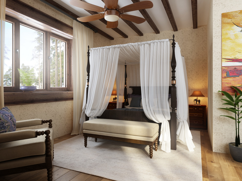 Гостевая в колониальном стиле