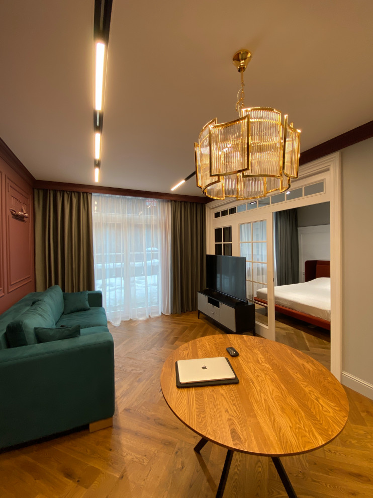 Жизнерадостные краски в современном интерьере