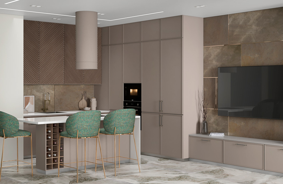 Квартира для молодой семьи с двумя детьми и домашним питомцем.