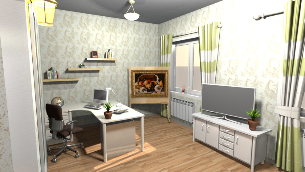 Перепланировка двушки 60м2 в квартиру с большой студией по Фэн-шуй