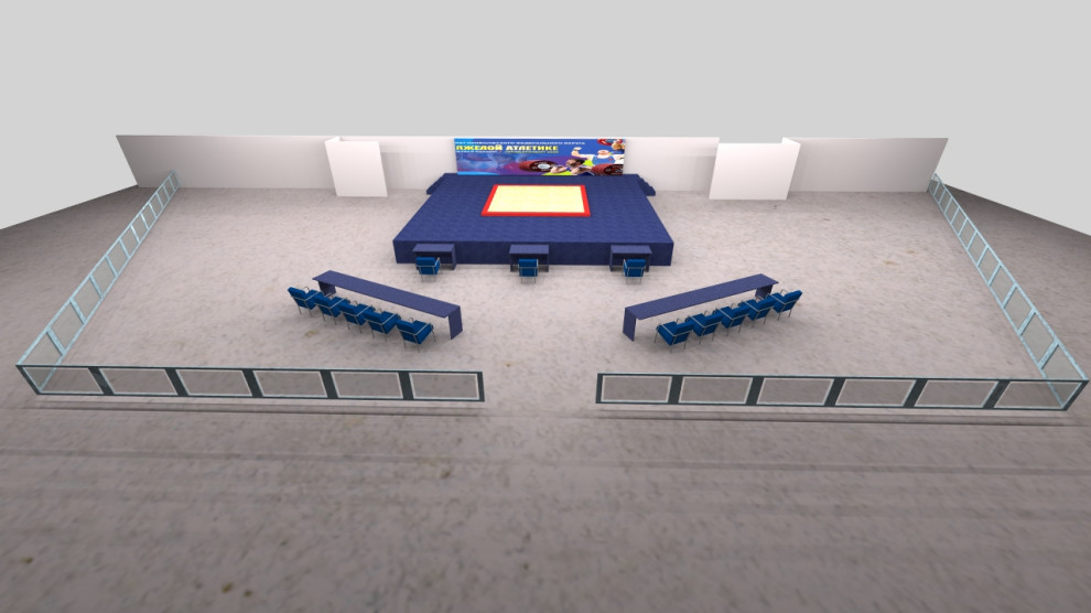 Обложка проекта: Спортивный комплекс