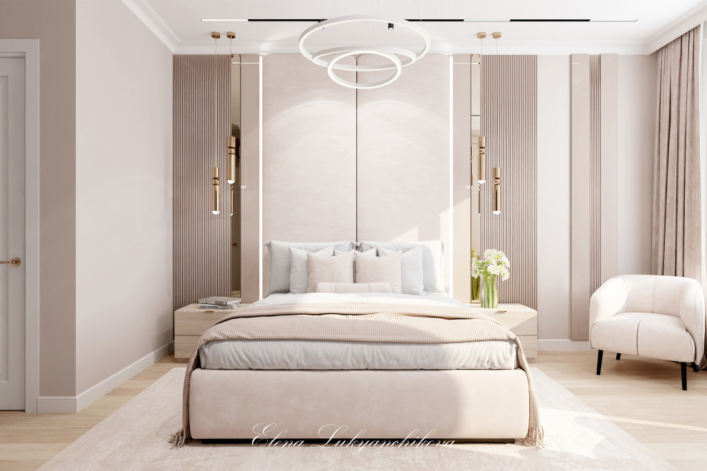 Интерьер спальни LEGENDA Intelligent Development, Санкт-Петербург