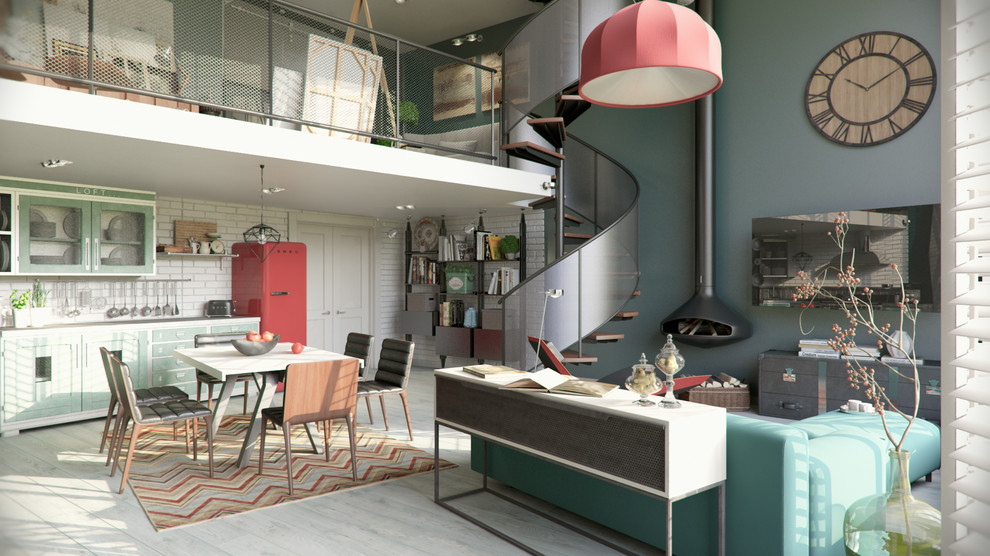 Комплекс «Квартал JAZZ». Квартира 6, 13. стр.2 с антресольной частью