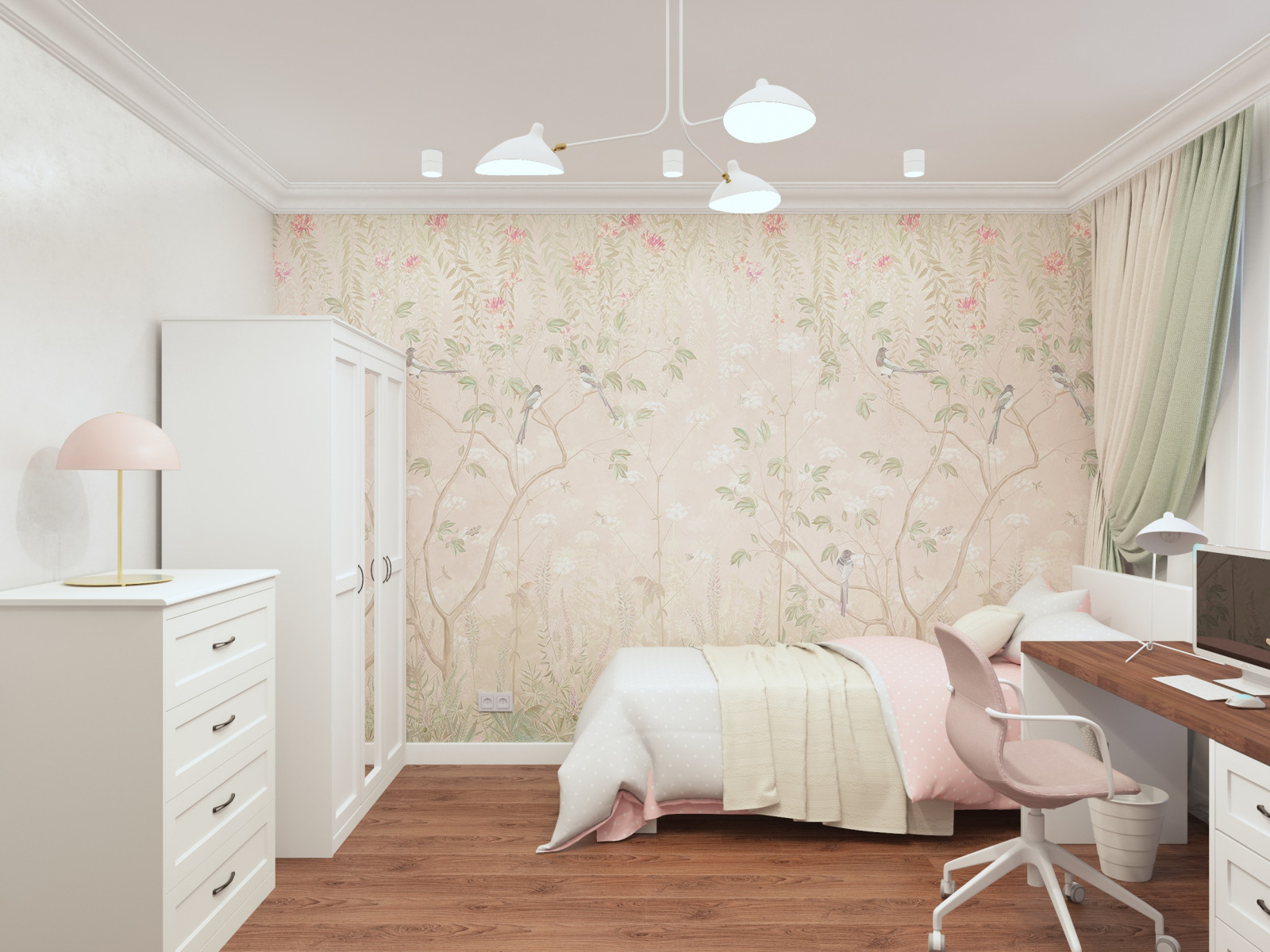 Дизайн интерьера детской