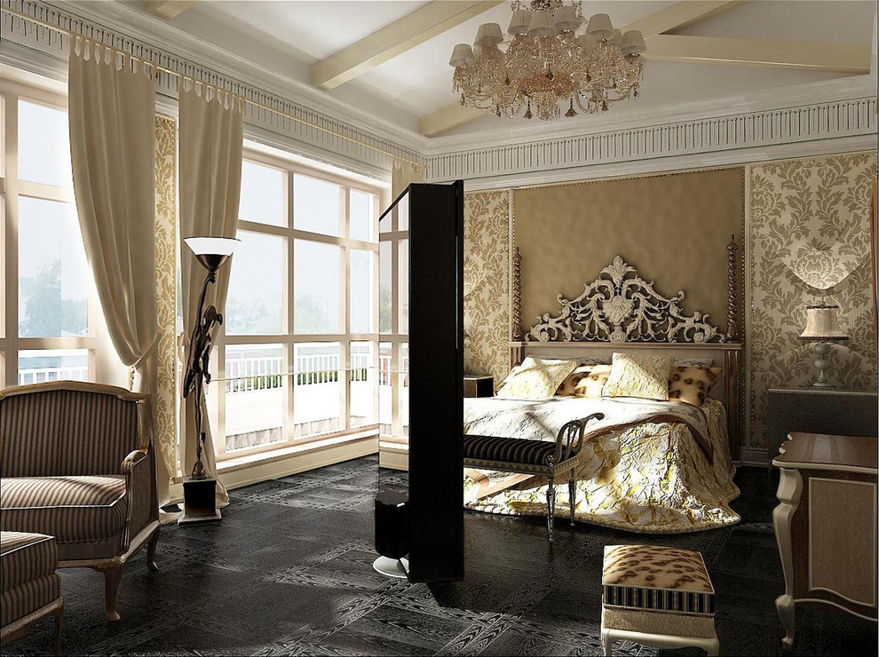 Спальня. Вид на кровать