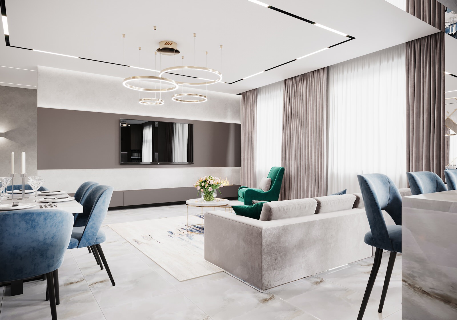 Дизайн-проект частного дома в г.Владикавказ