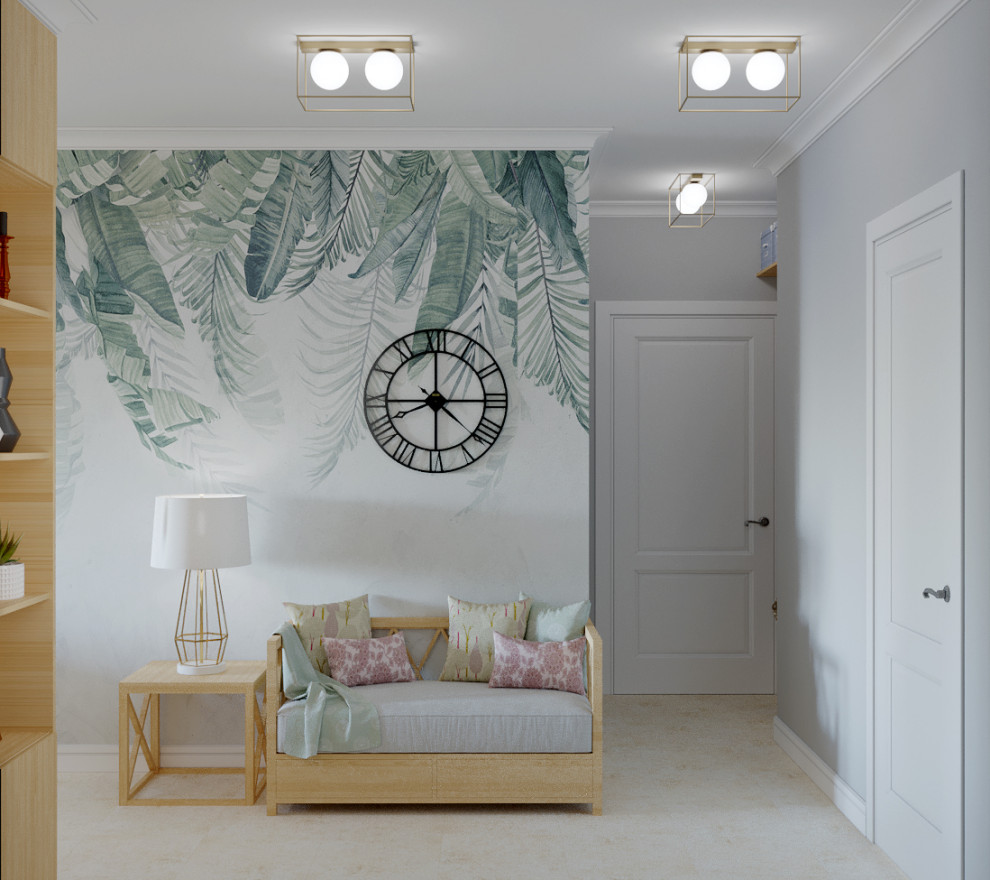 Дизайн интерьера холла в скандинавском стиле