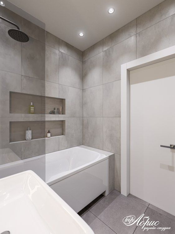 Современный дизайн двухкомнатной квартиры (ЖК Норвежский квартал)