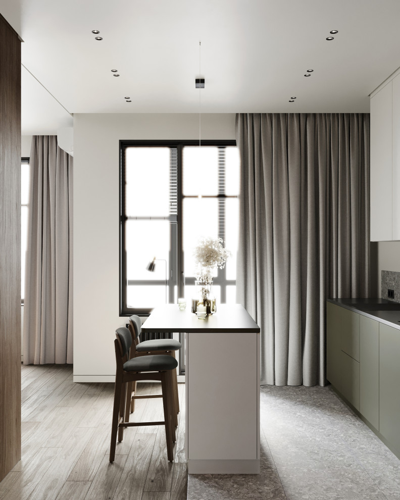 Дизайн интерьера квартиры в ЖК "Притяжение" на Выборгской набережной