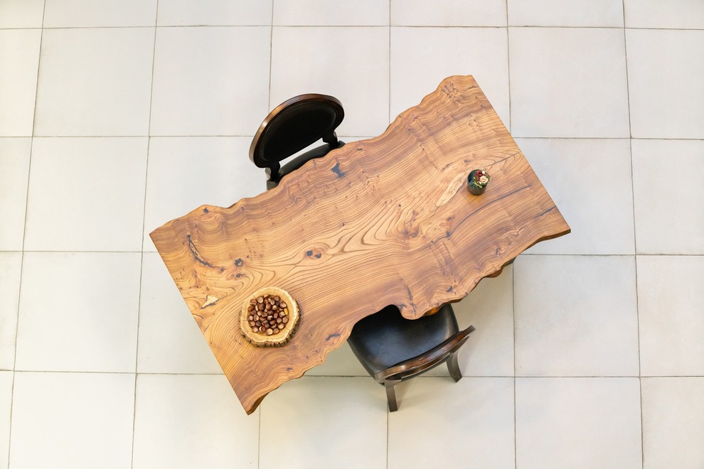 Столешница из карагача (тонировка)