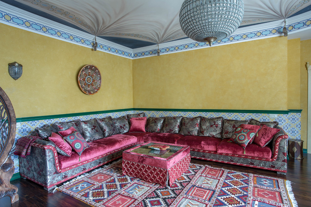 Домашний кинотеатр в восточном стиле