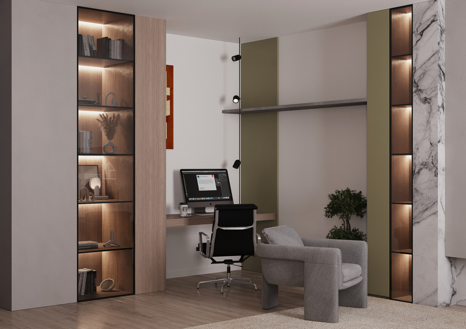 Кухня-гостиная 34кв.м.