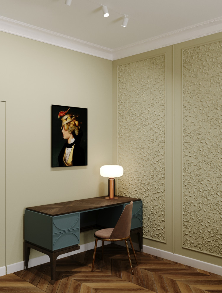 Двухкомнатная квартира в неоклассическом стиле