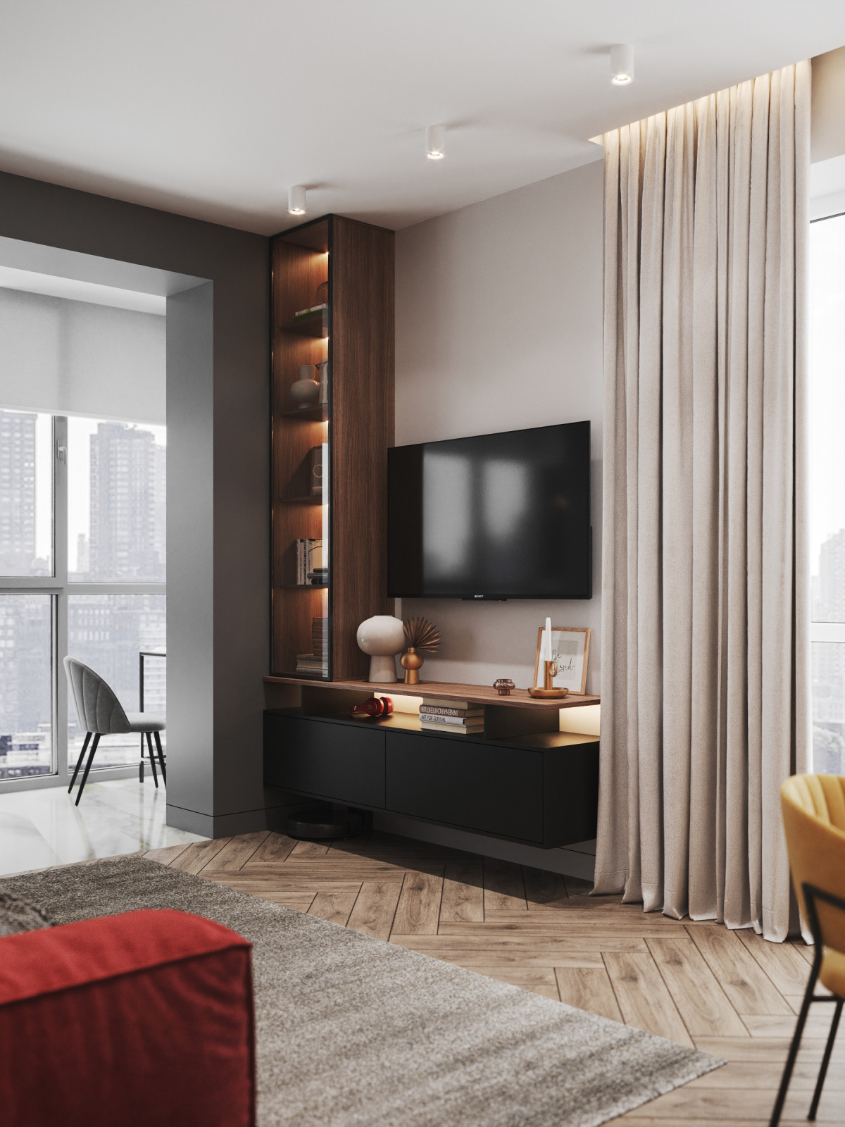 Двухкомнатная квартира в ЖК "5 Звезд"