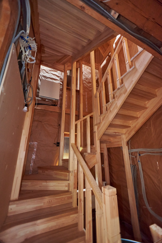 Реконструкция интерьеров дома в подмосковье. 350 м.кв.