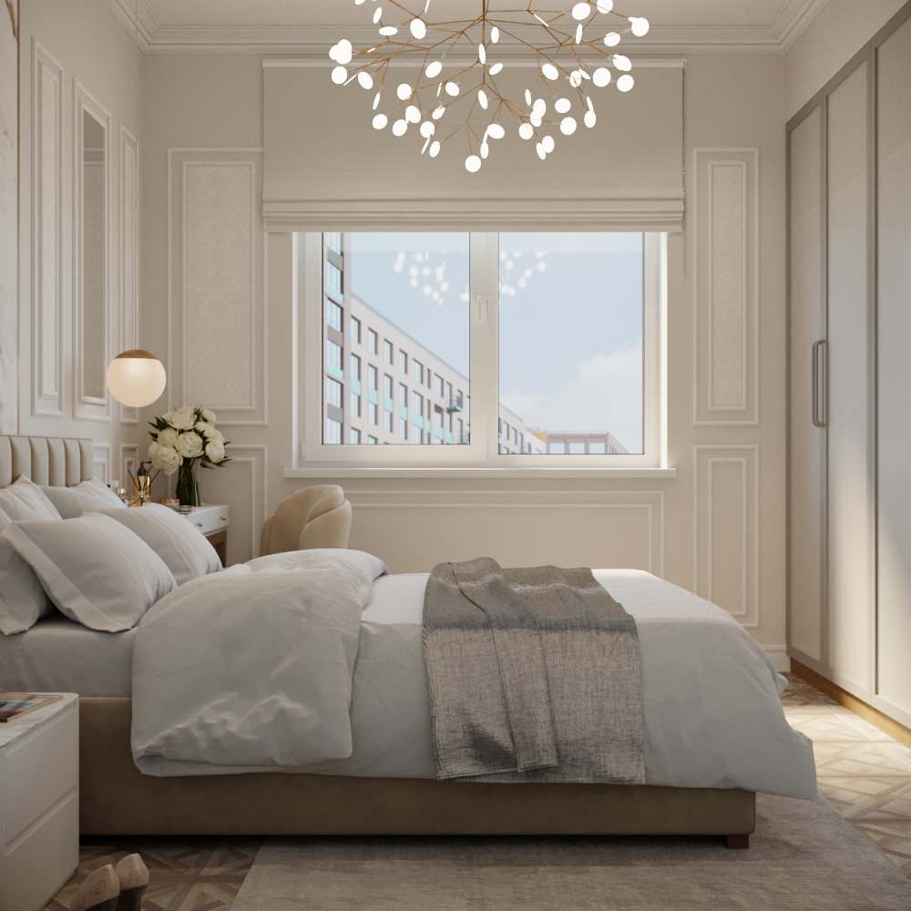 5. Calm classic. Спальная комната