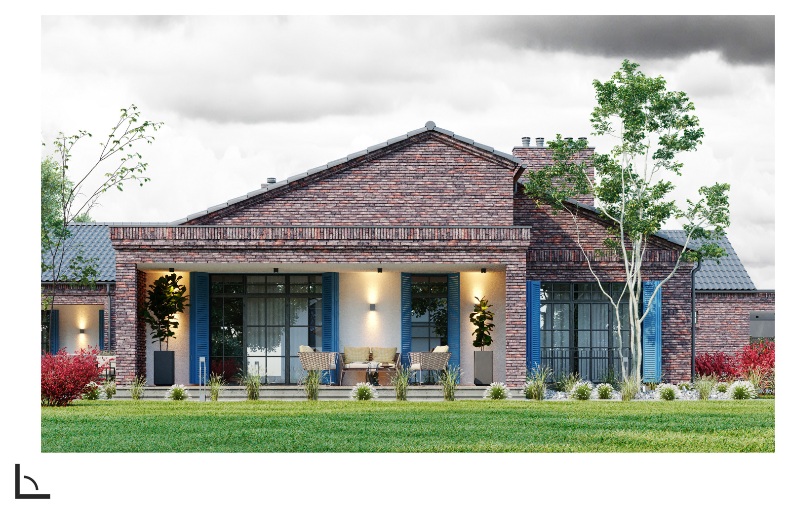 Одноэтажный дом в Москве 340 кв. метров