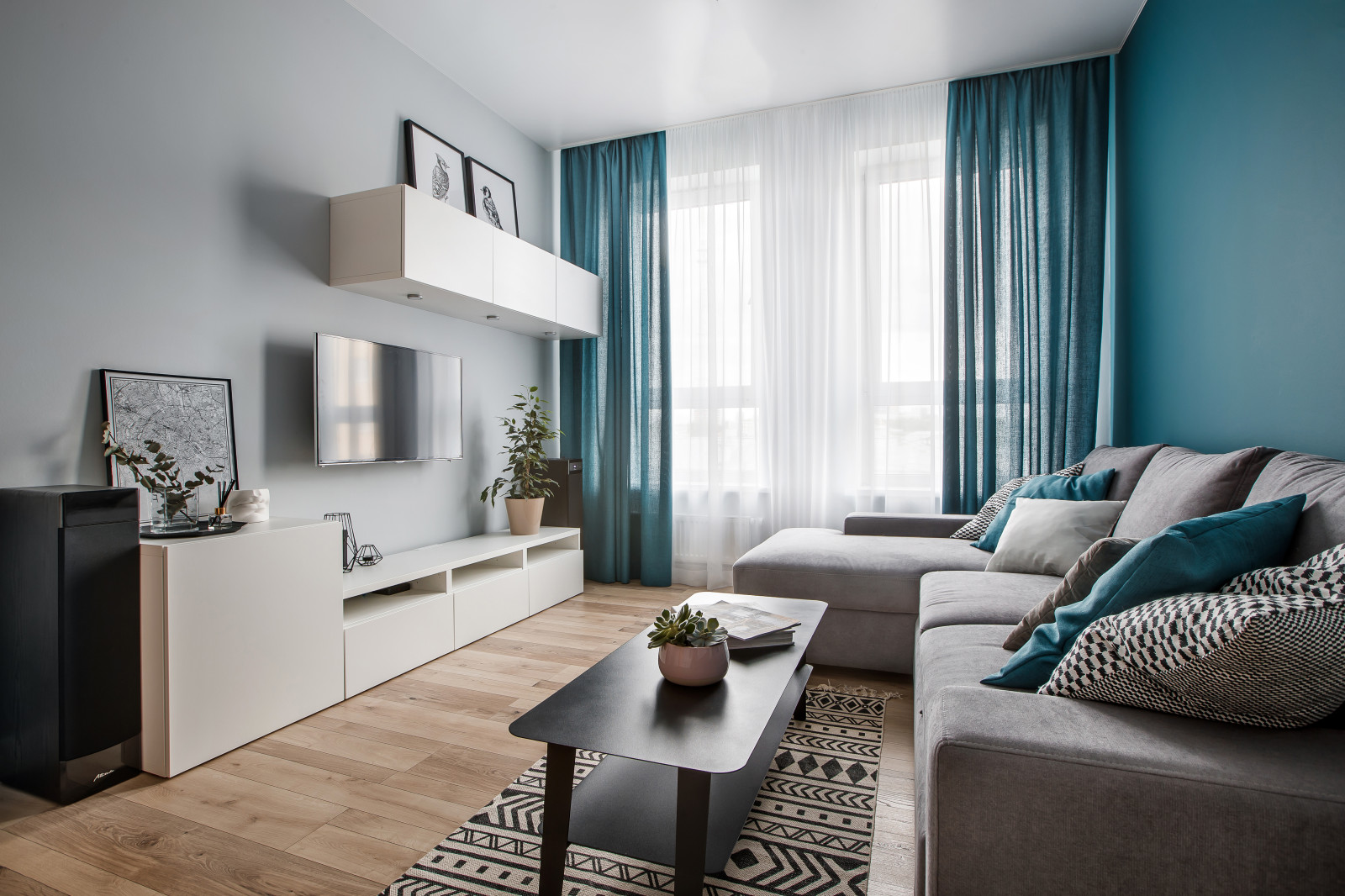 Реализованный интерьер ЖК Армада