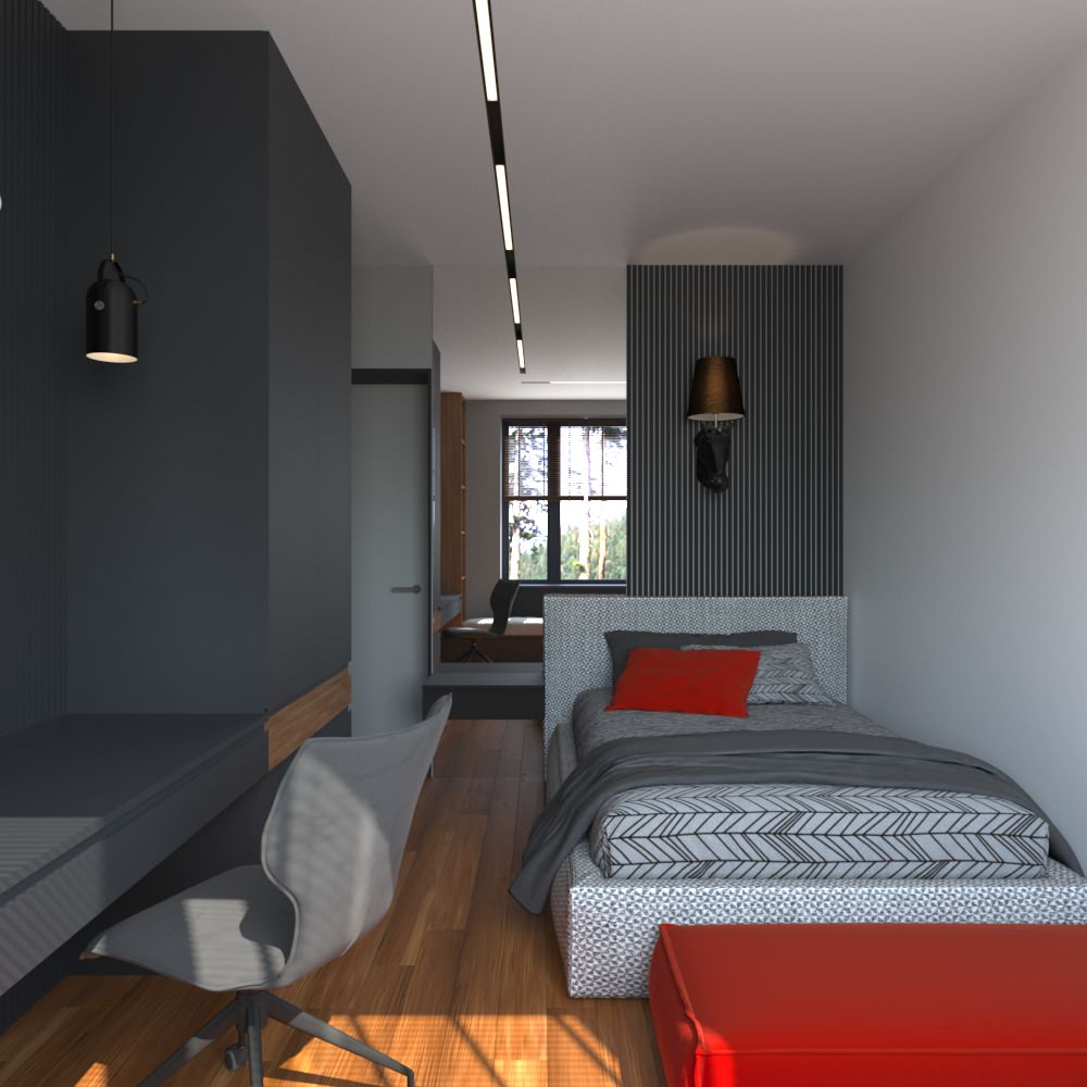 Дизайн проект частного дома 100 кв.м.