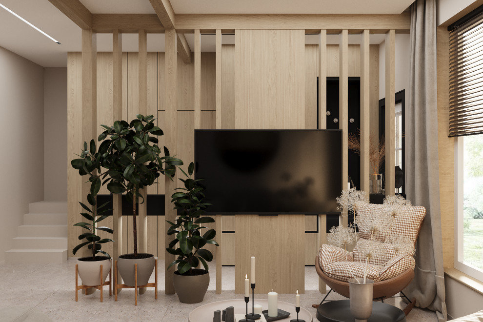 Проект 1 этаж дома 45м2