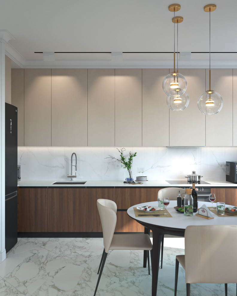 Интерьер квартиры в природной гамме