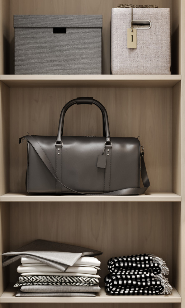 Гардеробная в квартире 82 м кв