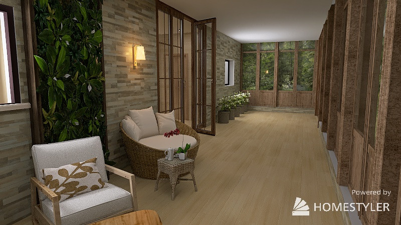 Баня. Веранда