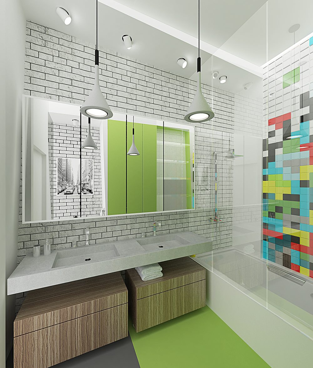 3D проект квартира "Садовые кварталы"