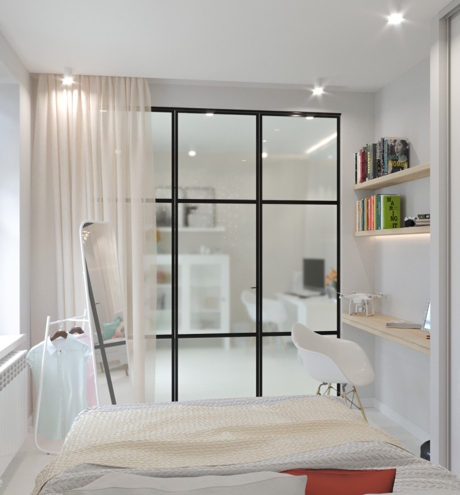 Дизайн проект в ЖК Галактика 66,1 кв.м.