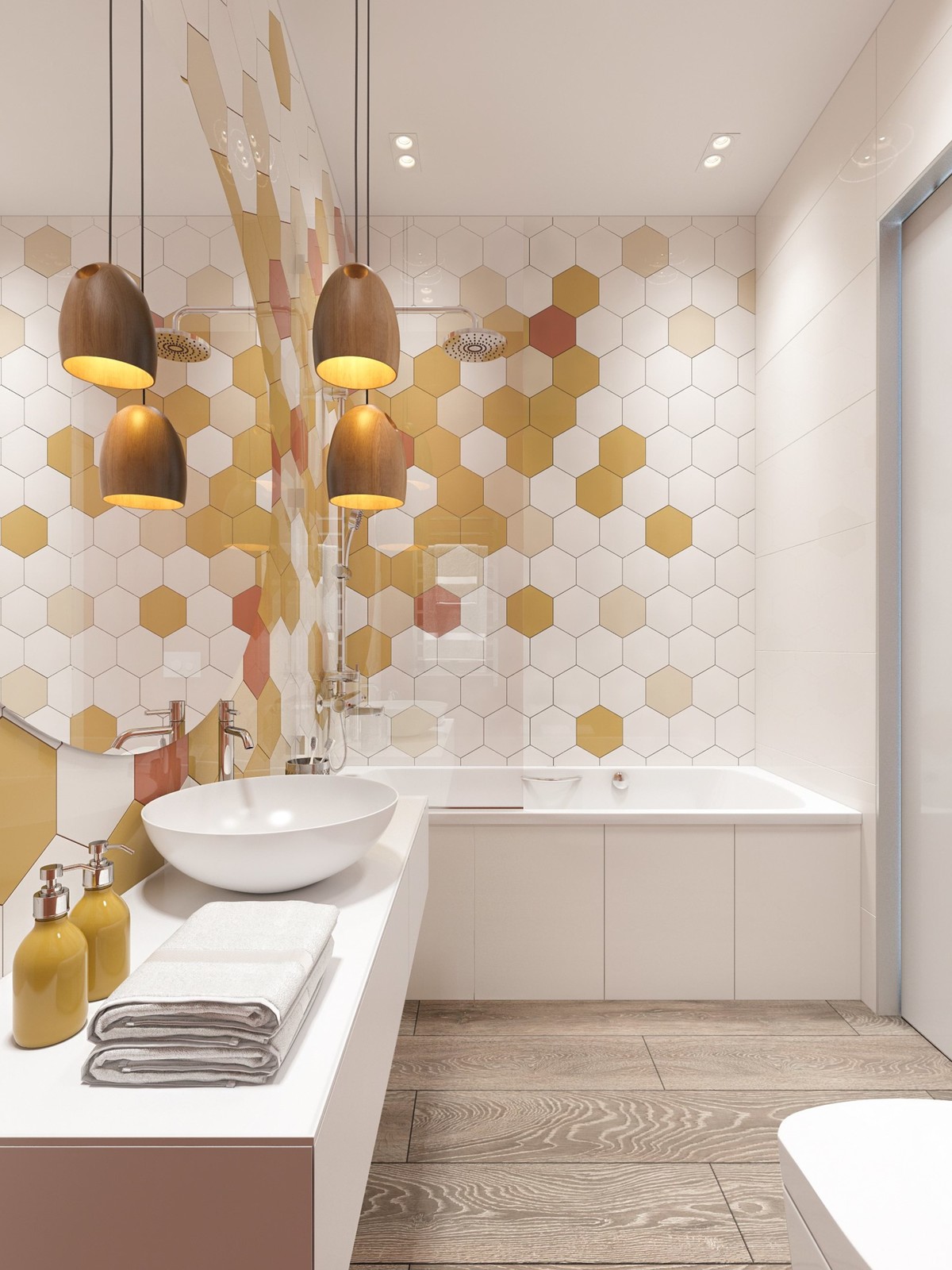 Современный интерьер в квартире - ванная