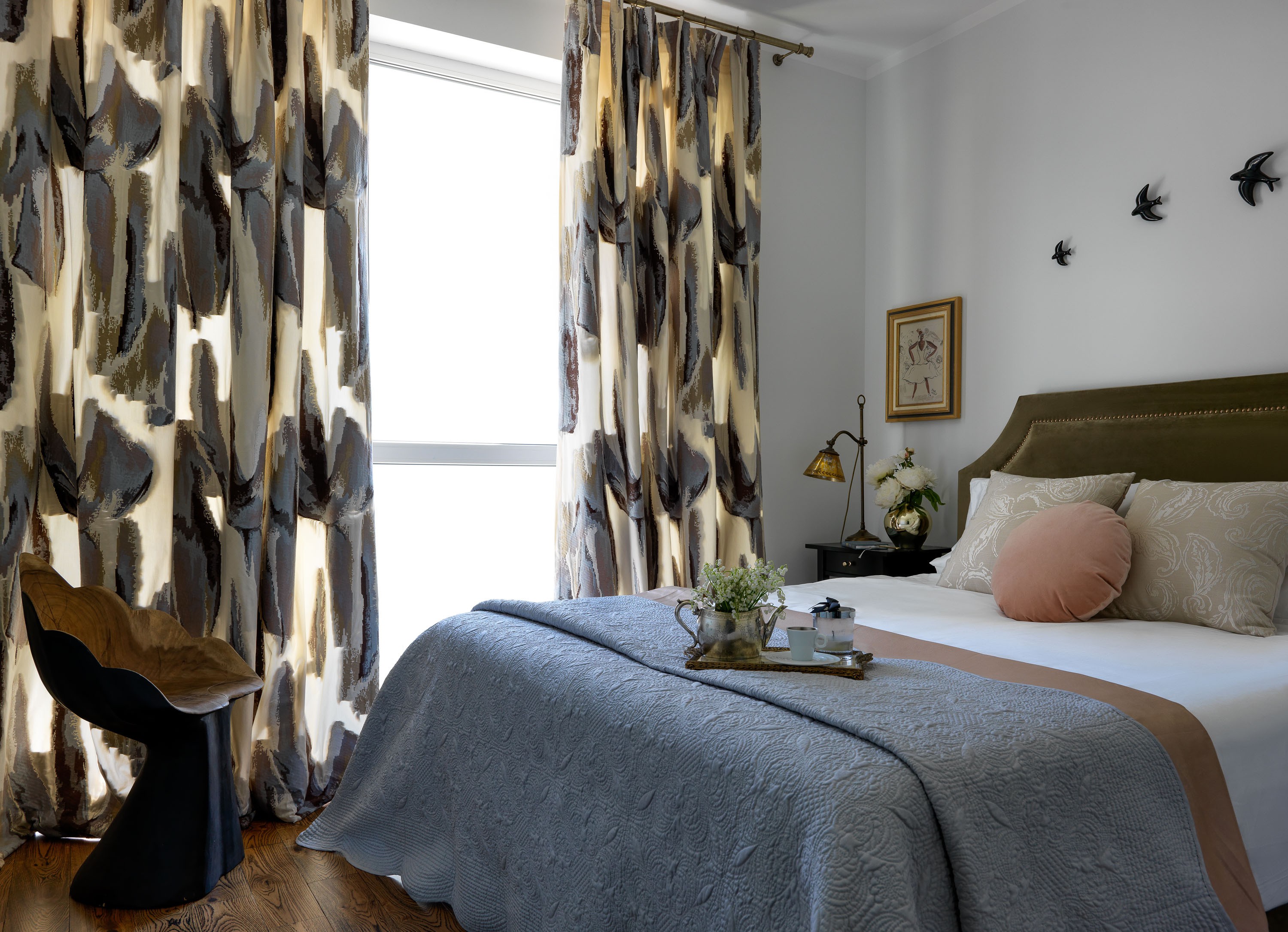 Houzz тур: Квартира с цветными дверями в Одинцове