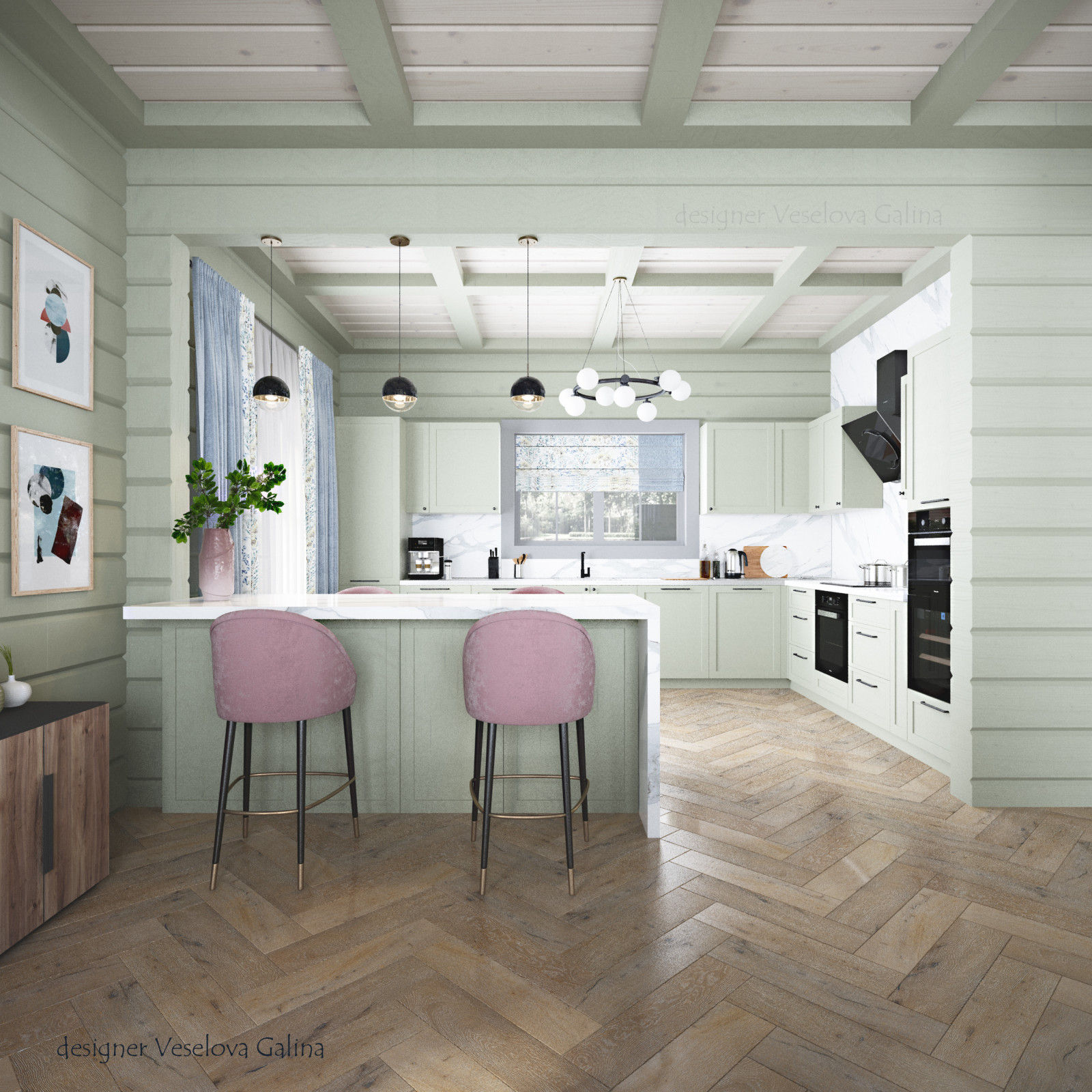 Интерьер загородного дома