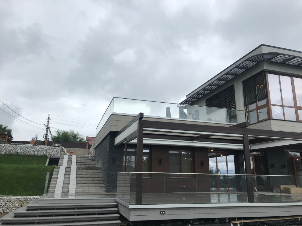 Стеклянные ограждения