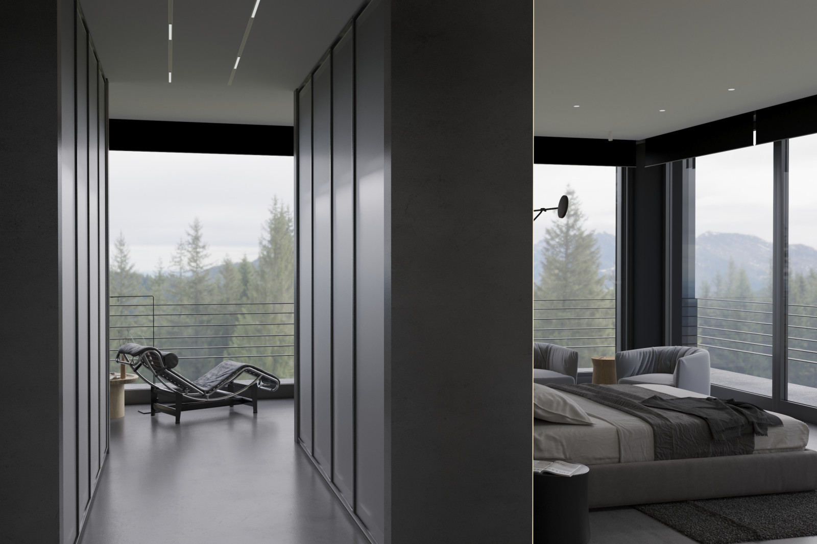 Визуализация коттеджа