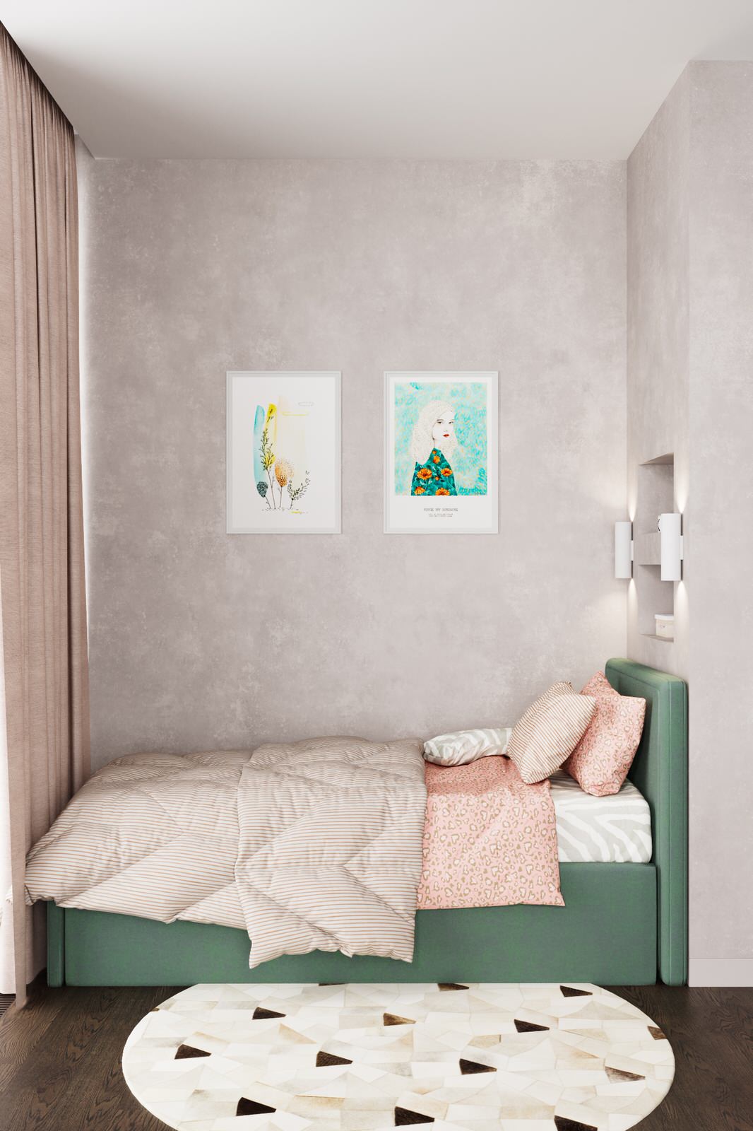 Квартира 110 кв. м. в современном стиле ЖК Red Side.