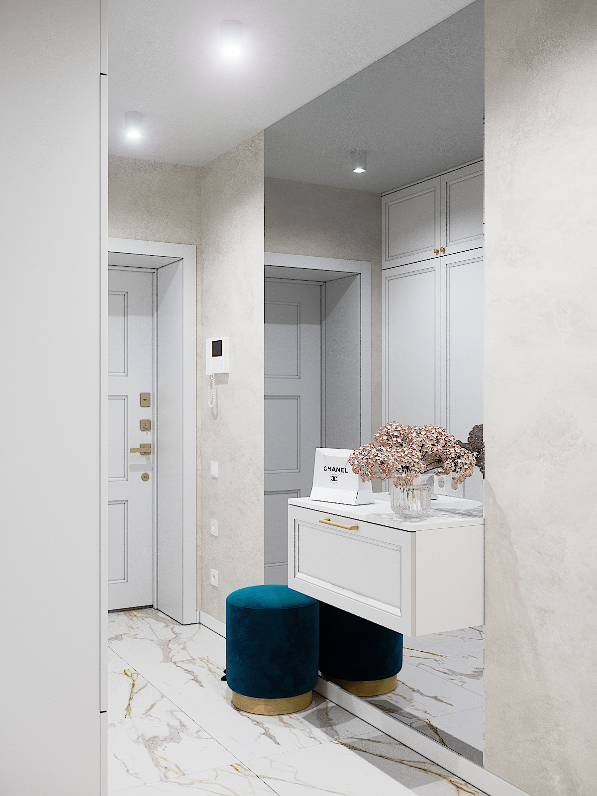 Обложка проекта: 3х комнатная квартира на ул. Заречная