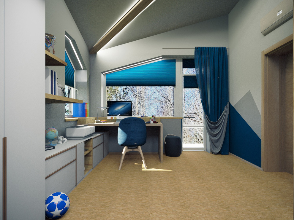 Комната для мальчика 14 лет