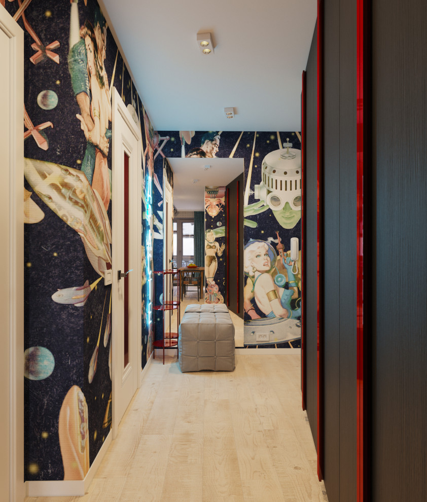 Проект однокомнатной квартиры. г.Москва.