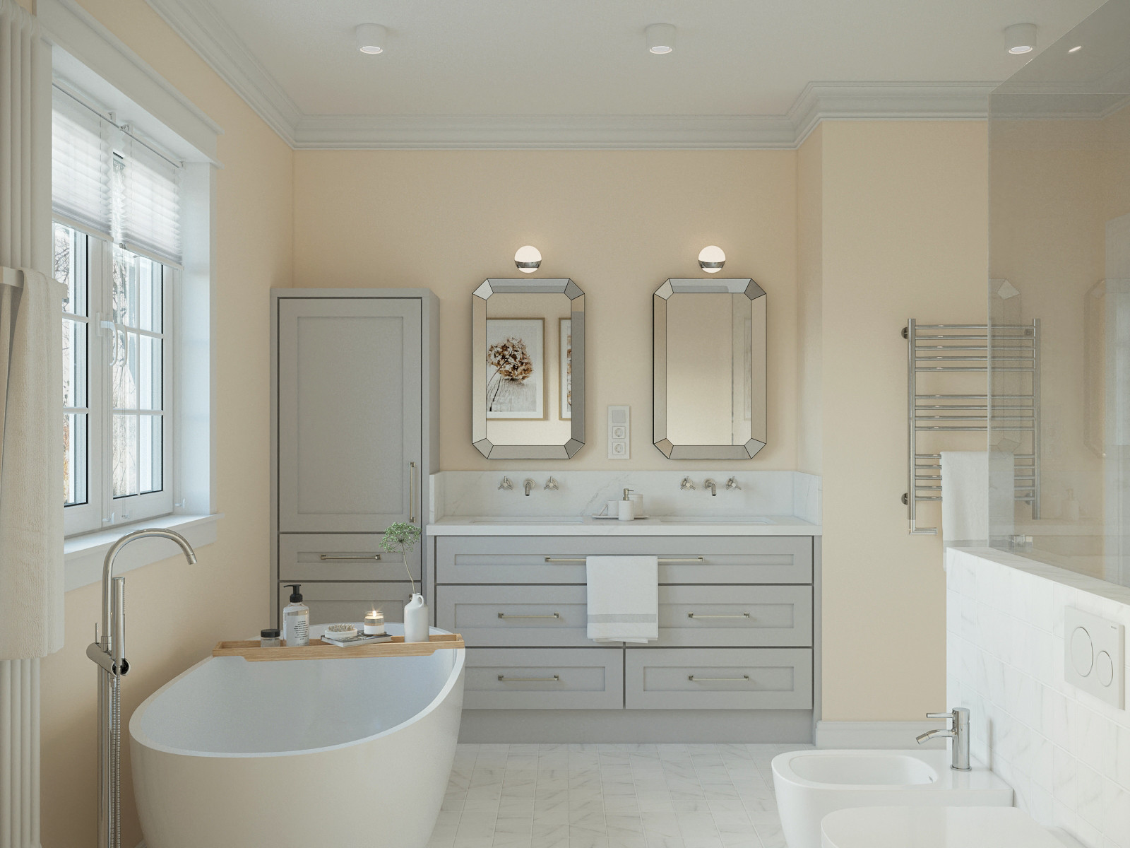 Загородный дом в стиле современной классики