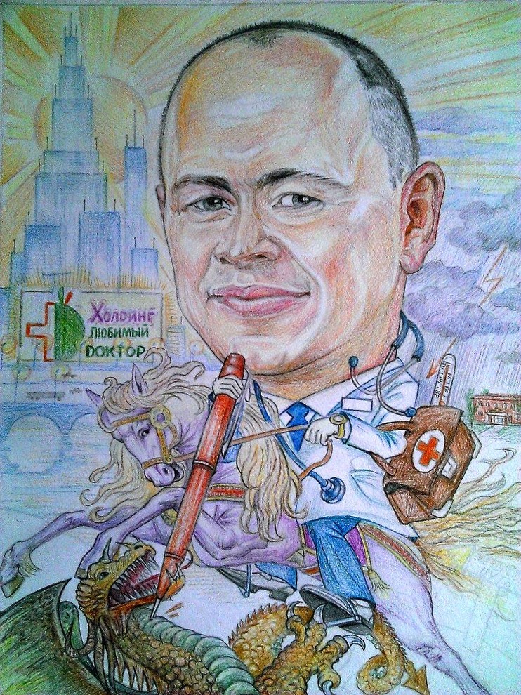 Дружеские шаржи