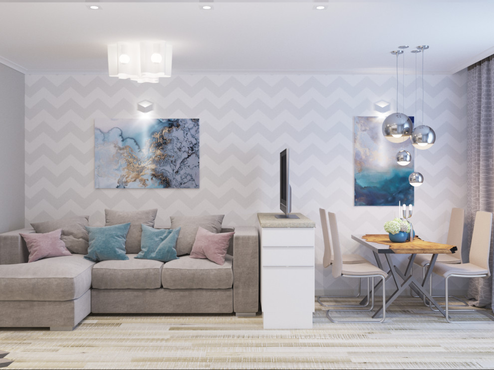 Гостиная-кухня