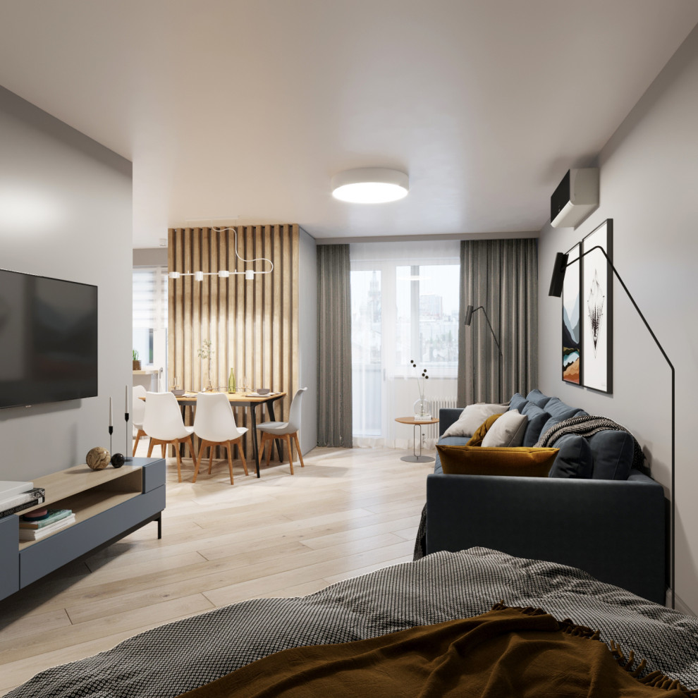 Сканди в сером