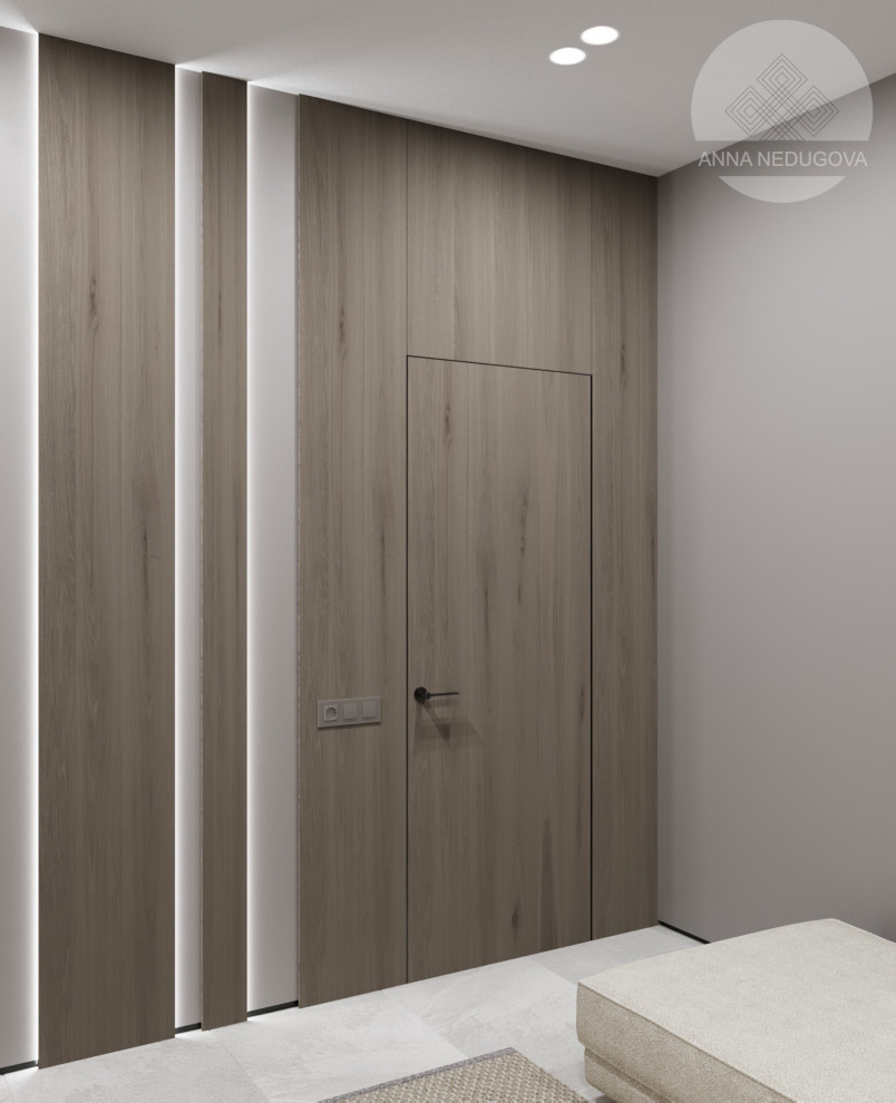 Дизайн проект загородного дома, д. Жаворонки, Московская область.